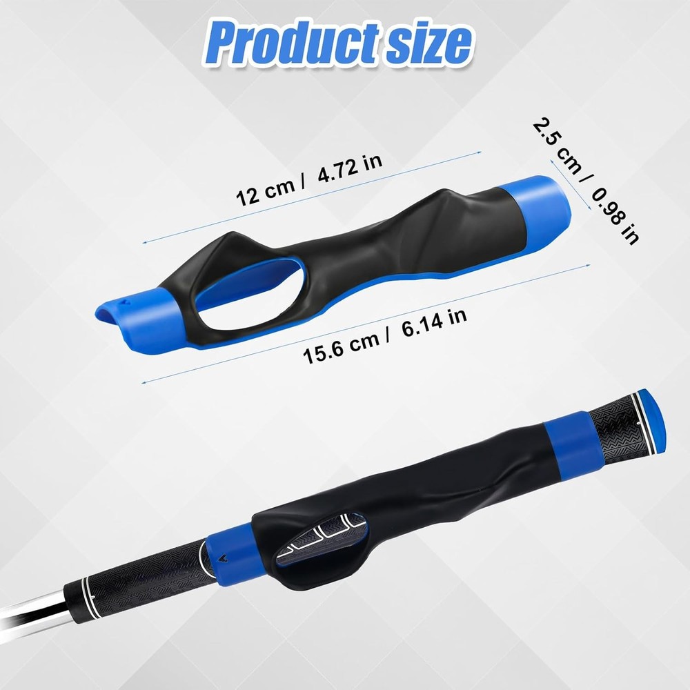 Golf Grip Trainer, Golf Training Aid Right Hand Lightweight Golf Swing Trainer A