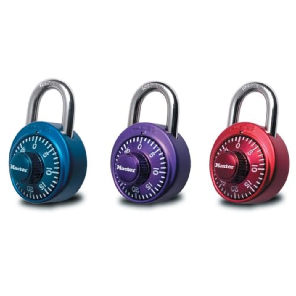 Master Lock 1530DCM Locker 1 Pack, Colors may vary, Multicolor