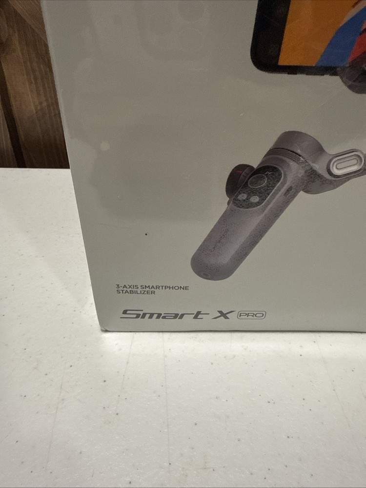 Black AOCHUAN Smart X Pro 3-Axis Phone Gimbal Stabilizer for iPhone, Android