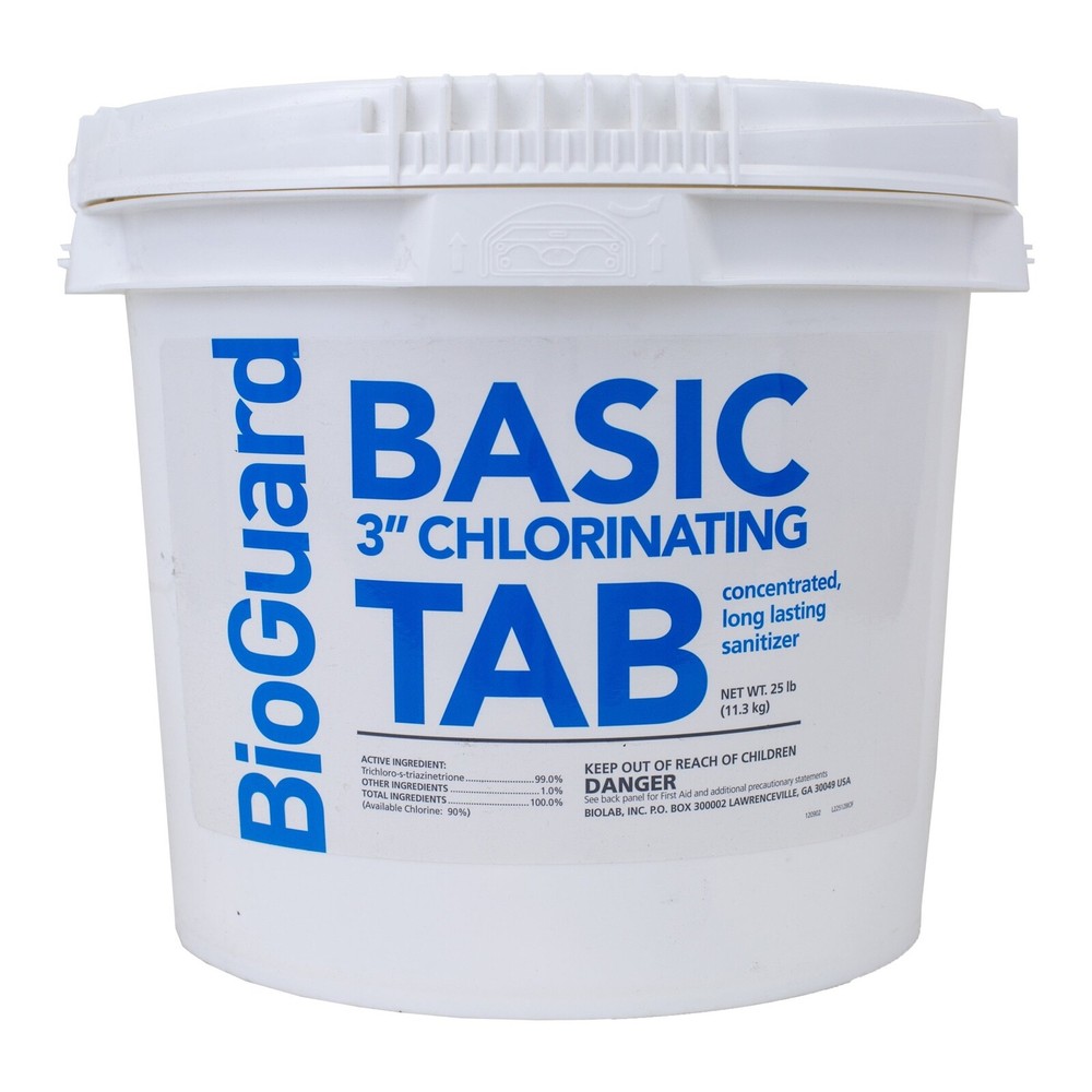 BioGuard 3" Basic Chlorinating Tablets (25lb)