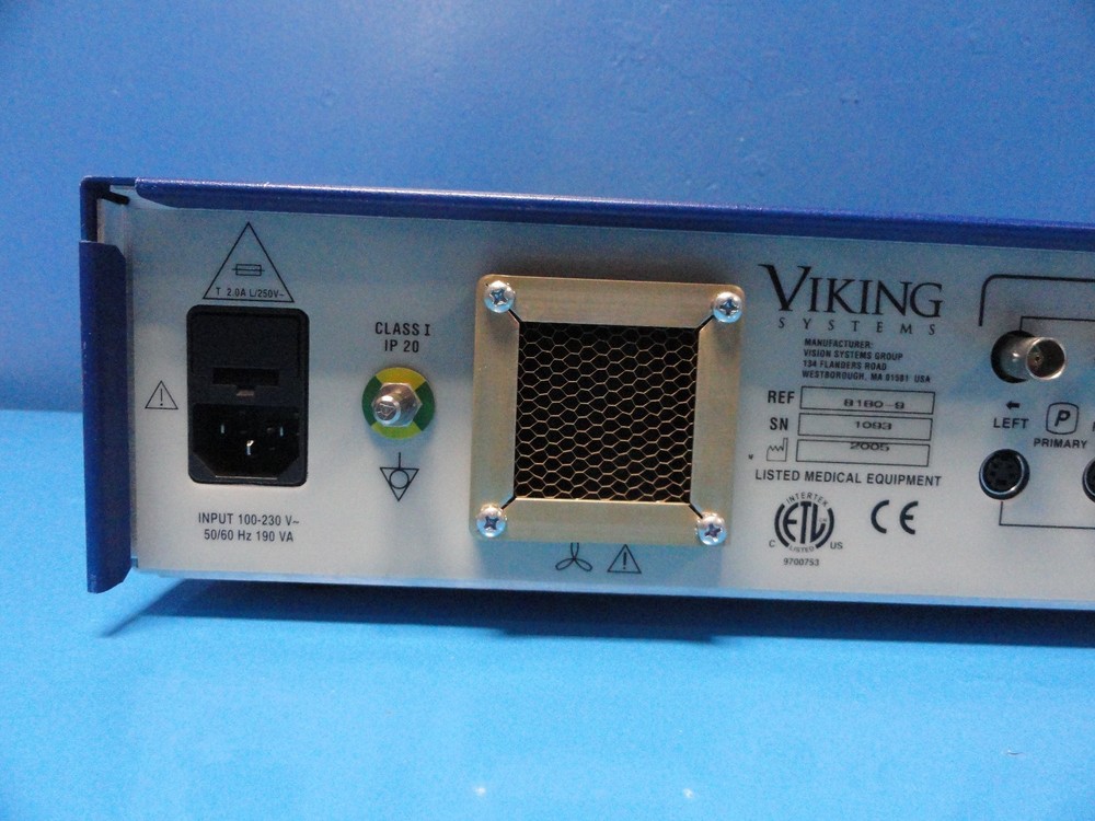 Vision Viking Systems 8180-9 Endosite Digital Central Data Processing Unit~13988