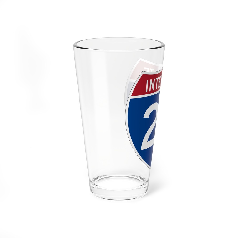 Interstate 25 (U.S. Highways) Pint Glass 16oz