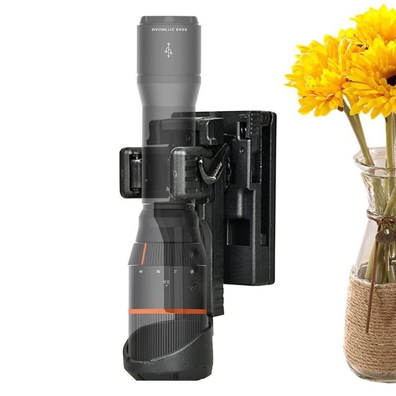 Flashlight Holder Duty Belt Multipurpose Flashlight Carrier Gear Quick Intensely