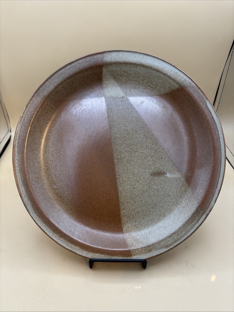 Iron Mountain White Top Mountain Stoneware 11” Dinner Plate