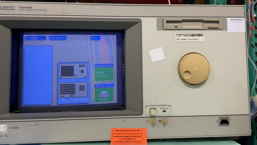 HP 16500B LOGIC ANALYSIS SYSTEM