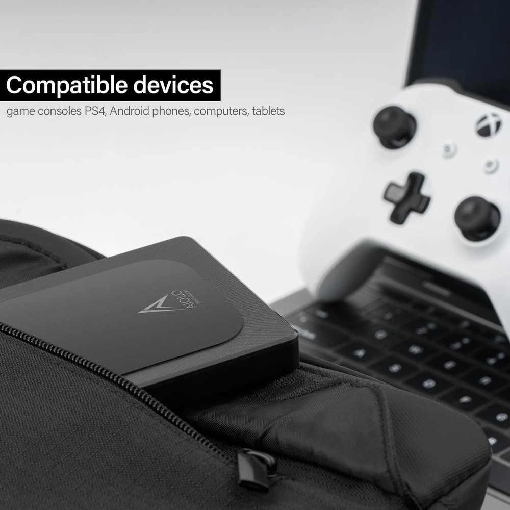 Lightweight 500GB USB 3.0 HDD - Plug and Play External Storage Solution