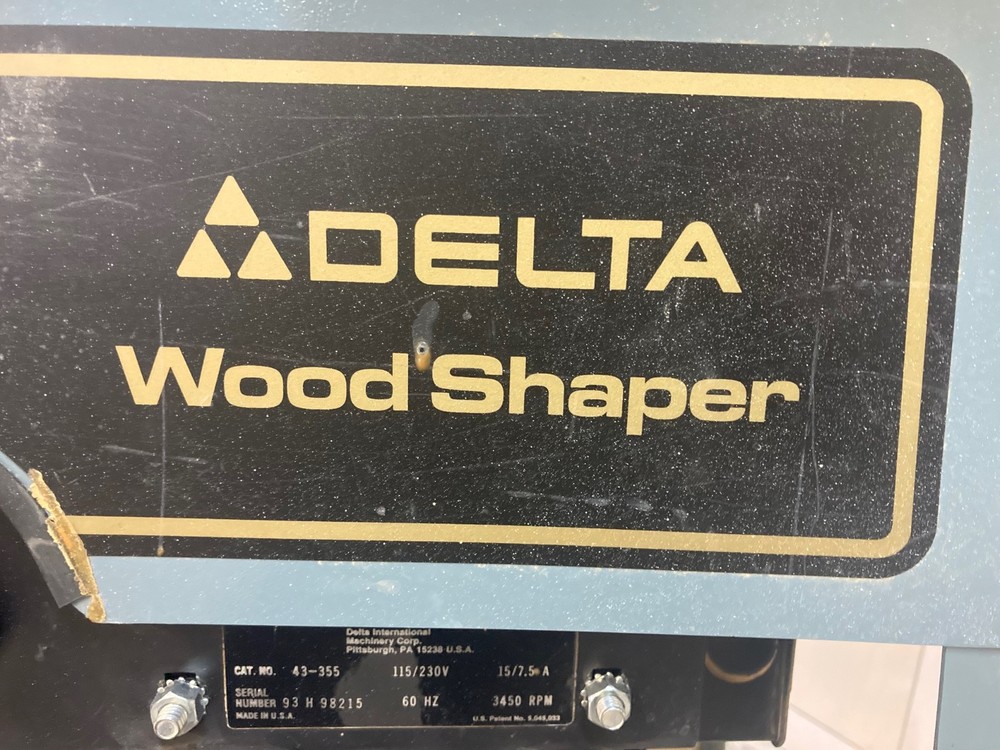 Delta wood shaper 43-355