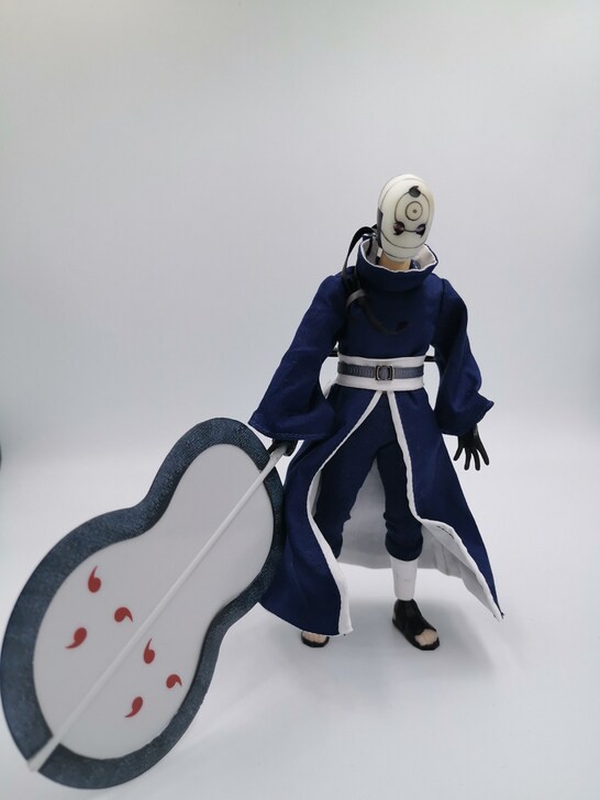 shf Uchiha Obito Cloth 1/12 DIY Movable Naruto Wire Self-Modification
