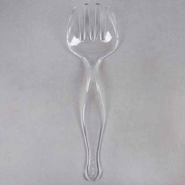 Fineline Settings 3301-CL, Platter Pleasers Clear Plastic Serving Forks, 144/CS