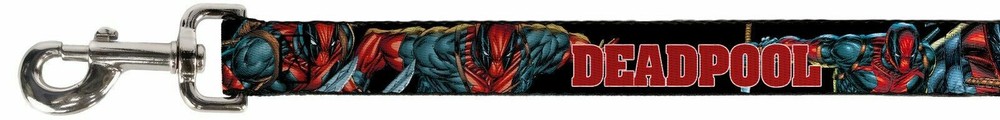 Cat or Dog Leash Licensed Marvel Comics Deadpool WDP005