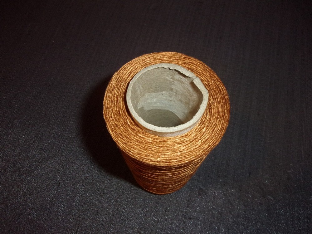 NEW RAYON CONSTRUCTION MASON STRING THREAD LINE BONDED TWINE CARMEL 1000 FEET
