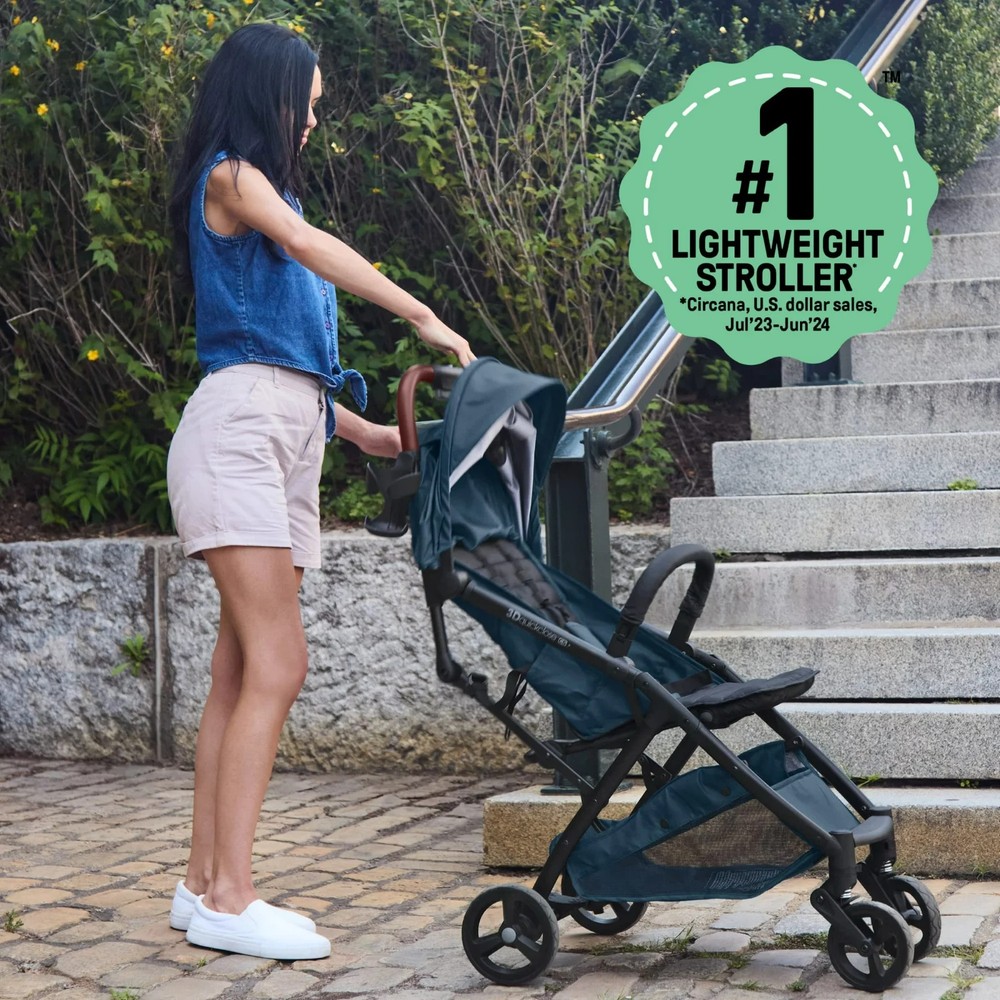 Summer Infant Ingenuity 3D quickclose CS+ Compact Fold Stroller Lightweight NAVY