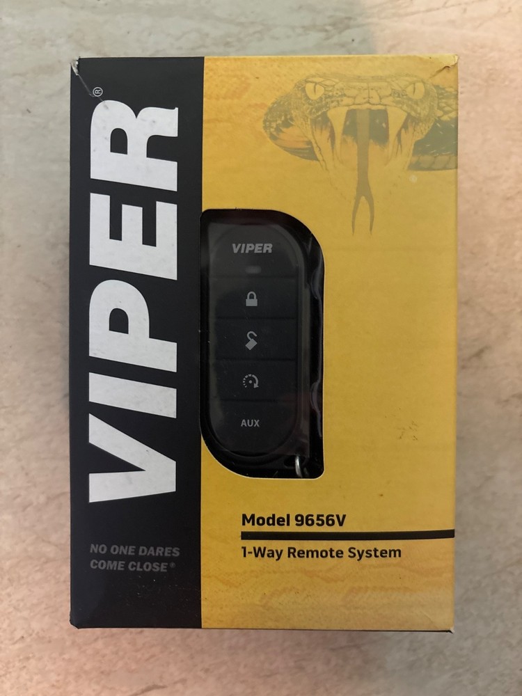 Viper RF Kit Model 9656V 1-way remote control with 1/2-mile range