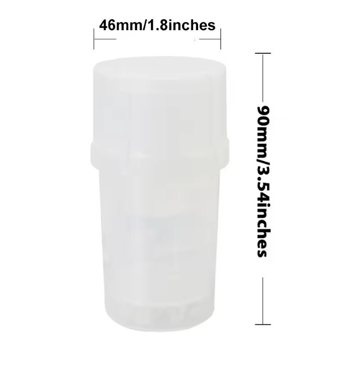 Herb Grinder with Storage Jar - 2pc