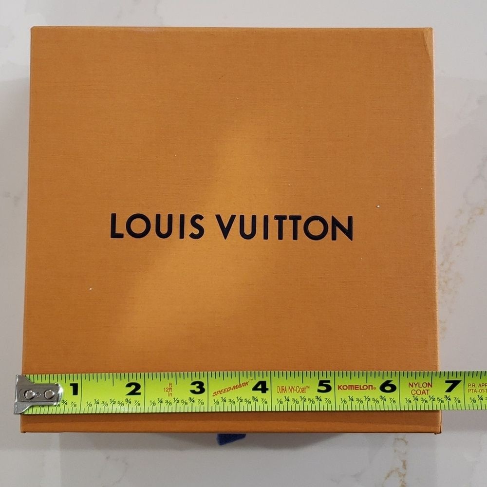 Louis Vuitton box.