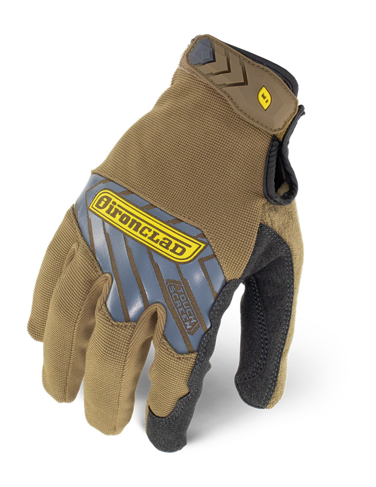 IronClad IEX-PPG Pro Touchscreen Brown Gloves - Select Size