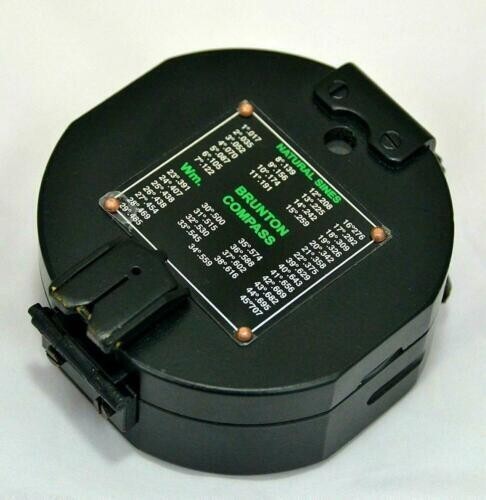 Geological Brunton Compass With Leather Case