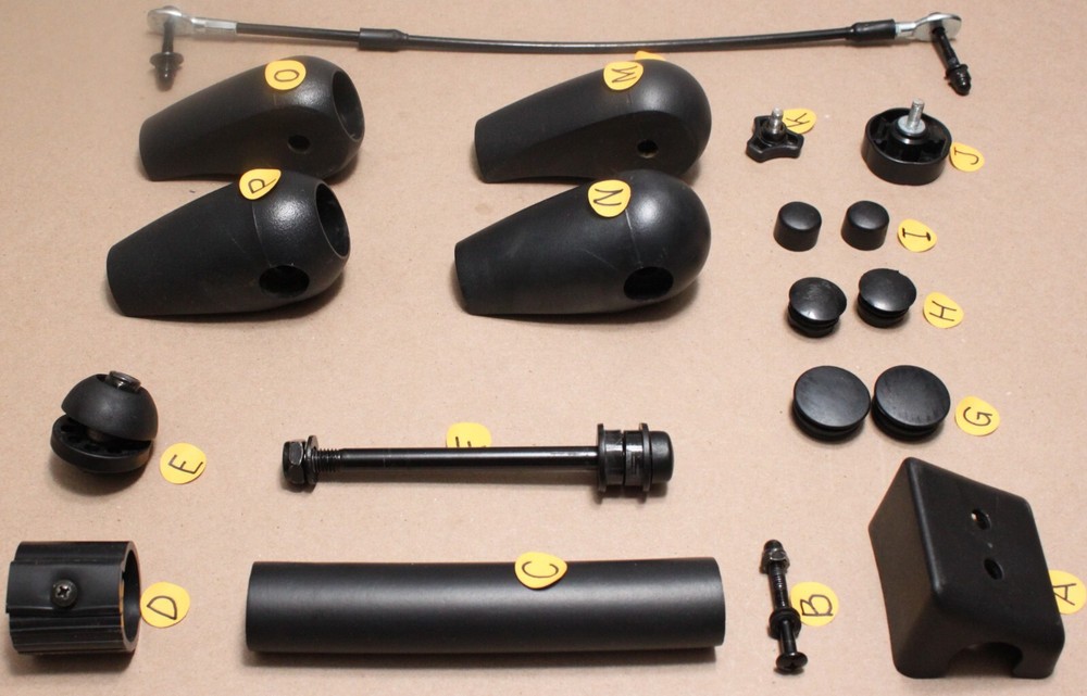 Core Lounge Ultra Abdominal Exercise REPLACEMENT PARTS - multiple listing