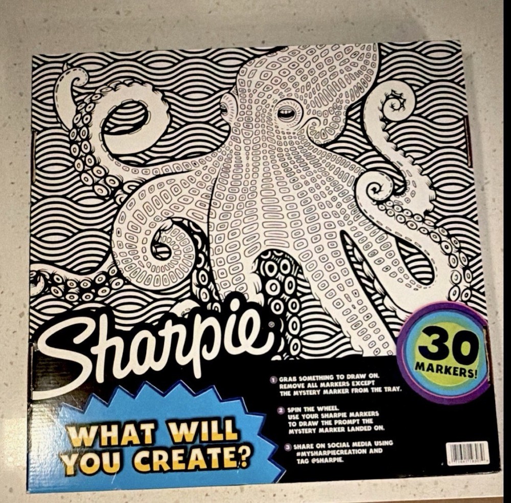 Sharpie Limited Edition Spinner Tray 30 Assorted Colors