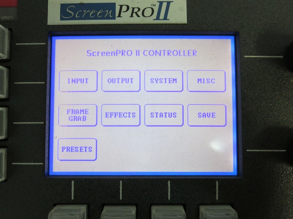 Barco Screen Pro II Video Remote Controller (Missing 1 Button) #8453