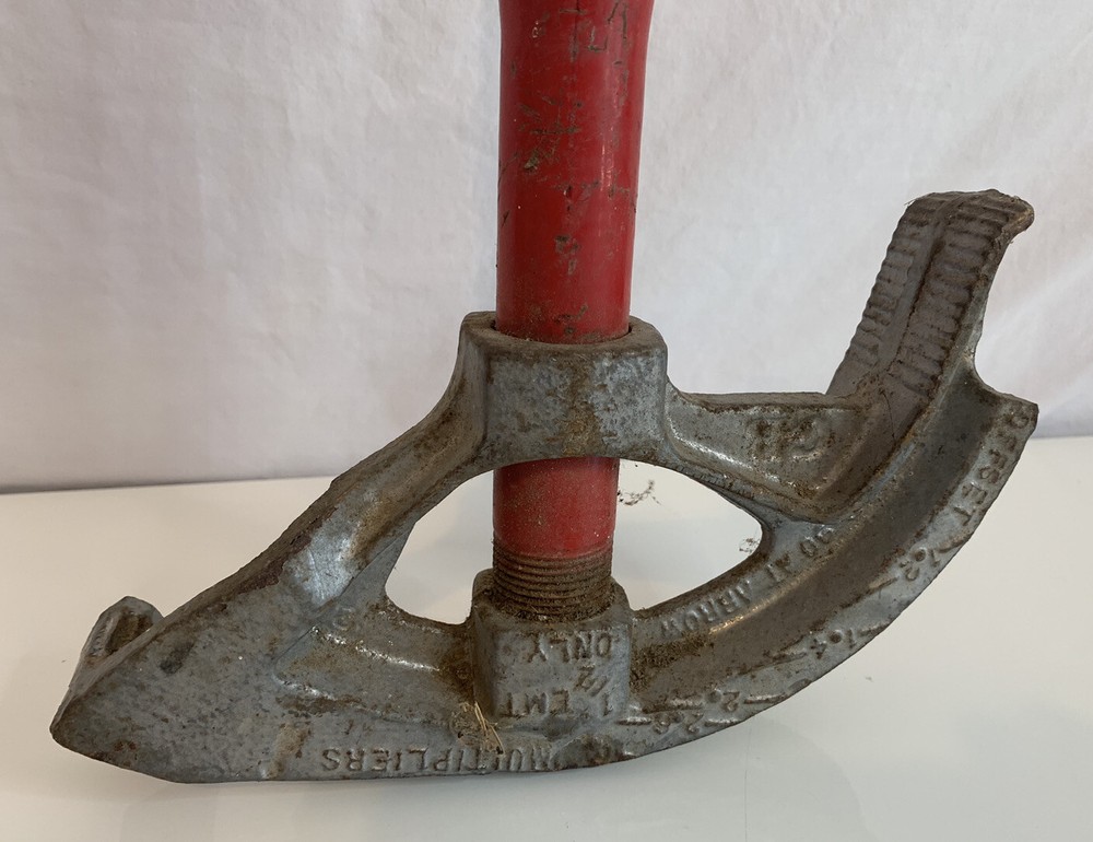 GB Electrical Hand Bender 920H Malleable Iron Bender 1/2” Thinwall Conduit