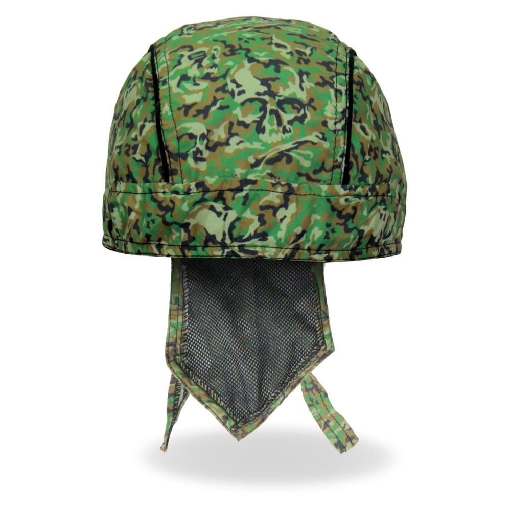 Hot Leathers HWH1095 Camo Skull Pattern Forest Headwrap