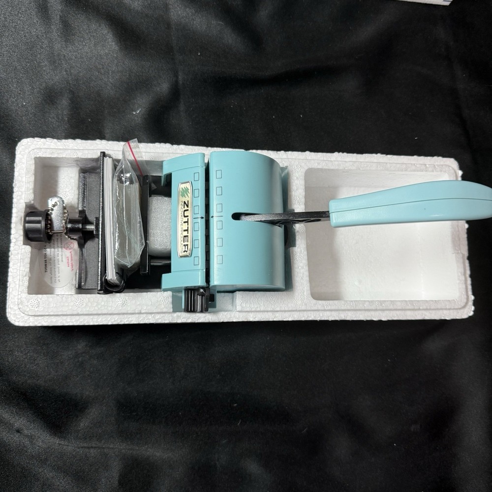 Zutter Bind It All Comb Binder Punch Blue Model 2648