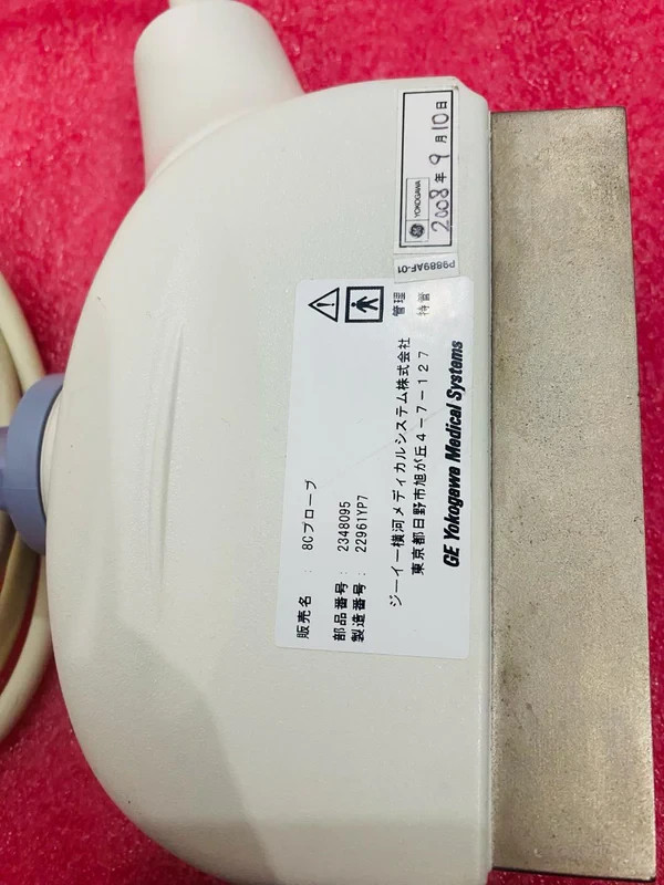 GE 8C micro convex array ultrasound transducer. Checked dxb