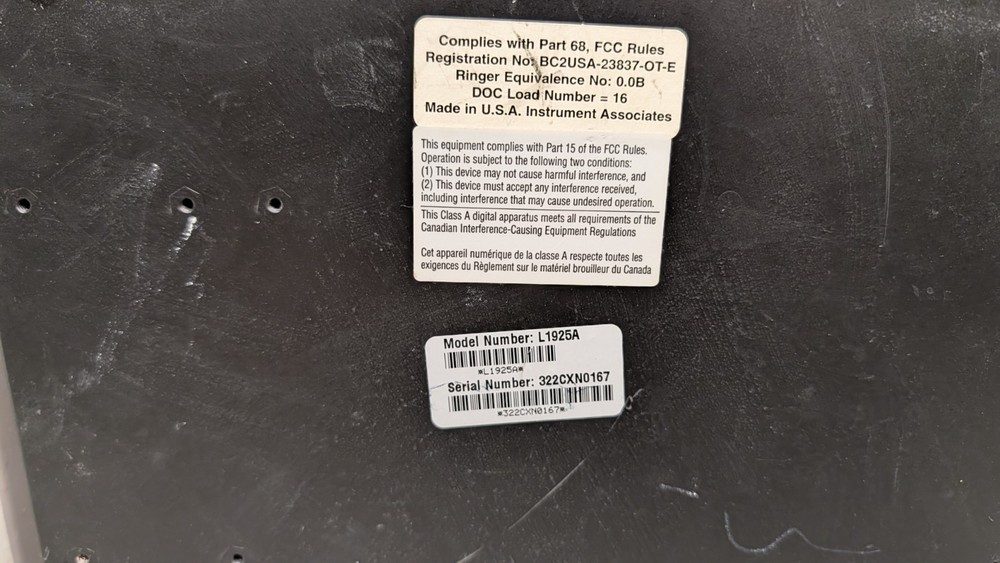 Motorola Comtegra L1925A Desktop Controller Radio Dispatch Console