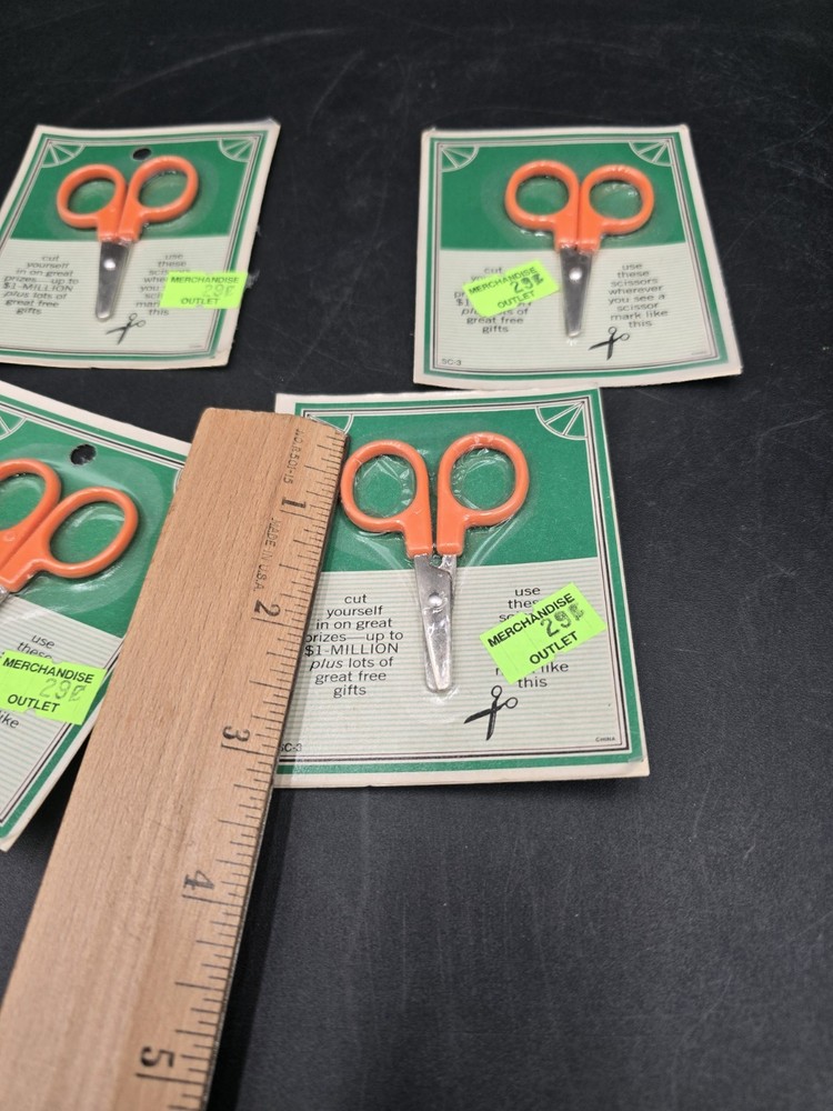4 PC Vintage Mini Sewing Scissors SC-3