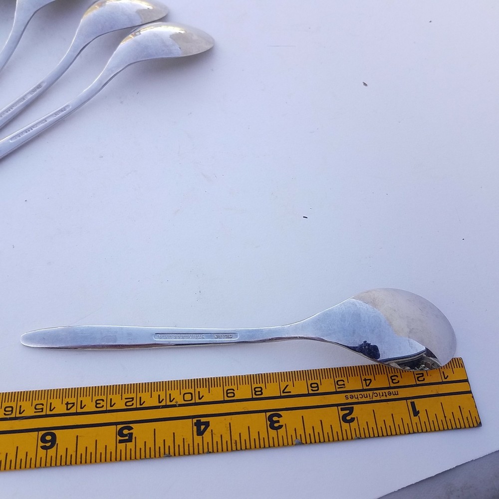 Stainless Sears Spoons 9-Pieces 16cm Long