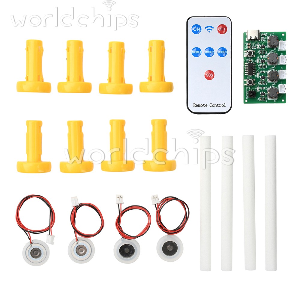 Type-C Mini Humidifier Remote Control Ultrasonic Mist Maker Atomizing Module DIY