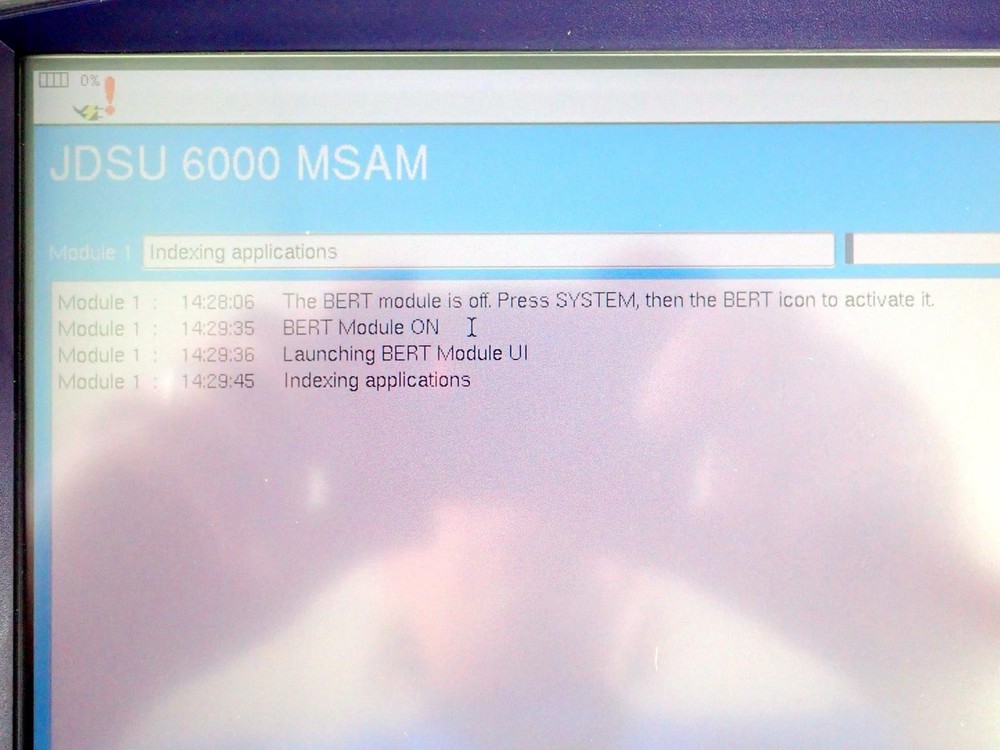 JDSU MSAM C0400 4G MultiServices Application Module