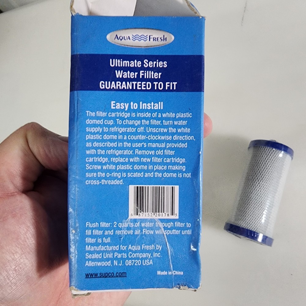 Aqua Fresh WF284 Water Filter - New