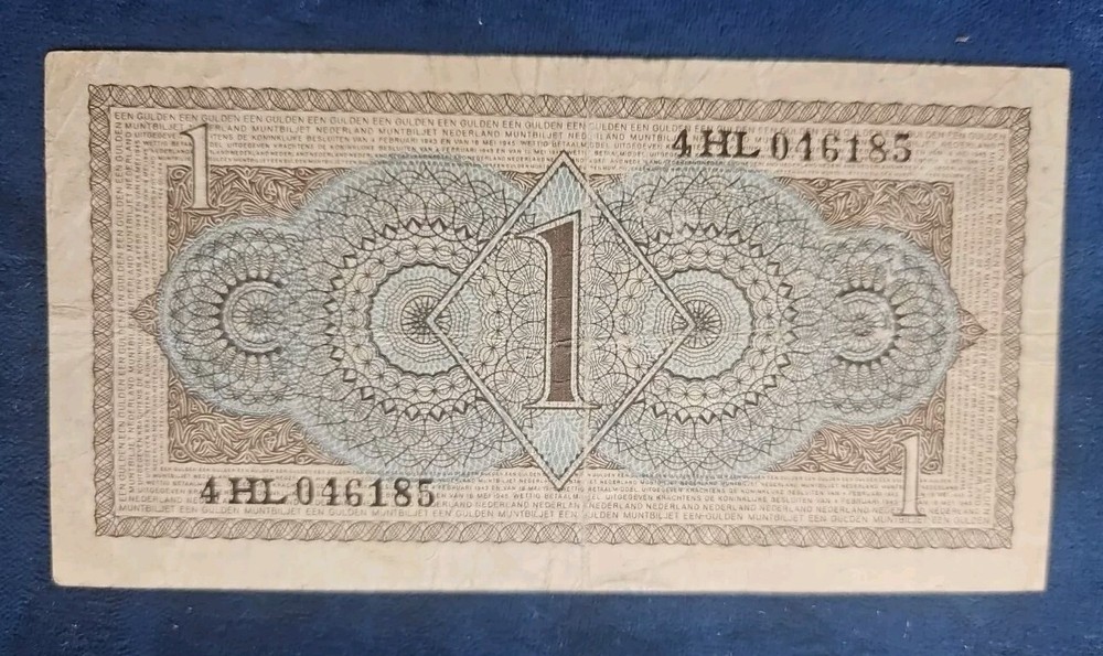 Banknote Netherlands 1 Gulden 1949 P72