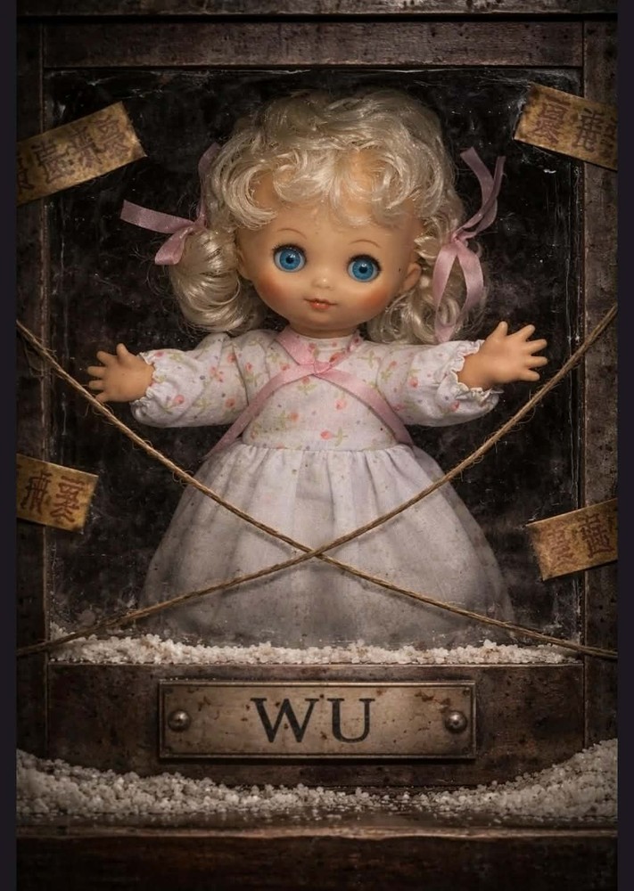 Haunted Doll Active Negative Spirit "Wu" Read Extreme Activity Caution Advised