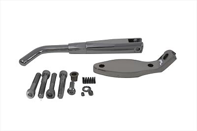 Adjustable Kickstand Chrome with Hidden Spring fits Harley Davidson