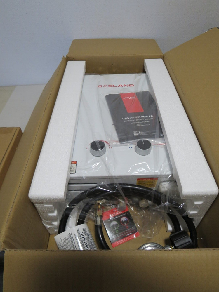 Tankless Water Heater, GASLAND Outdoors BE158 1.58GPM 6L Portable Gas, Propane