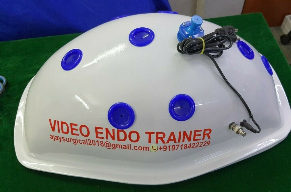 Laparoscopic Simulator Endo-Trainer with complete Set Kit Endoscopy Instruments