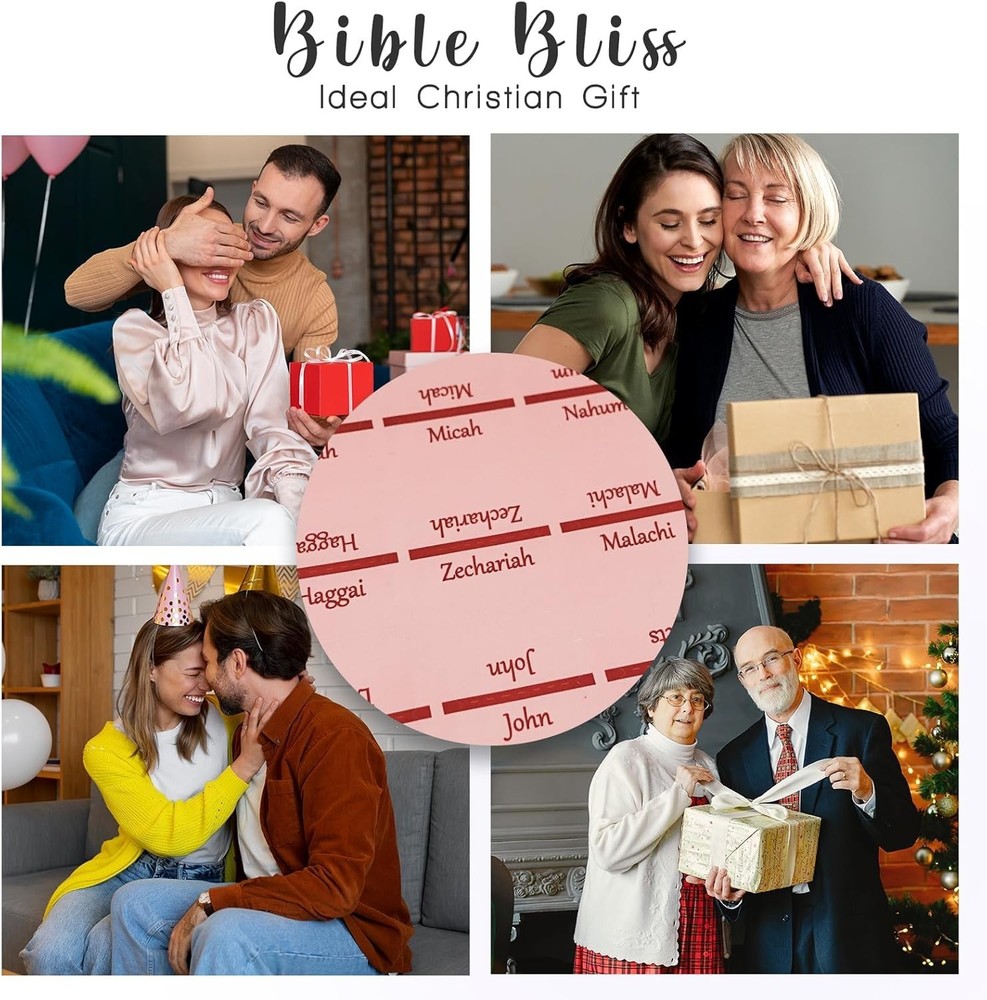 Durable Easy-to-Read Bible Tabs Set - 90 Laminated for Study & Gifts