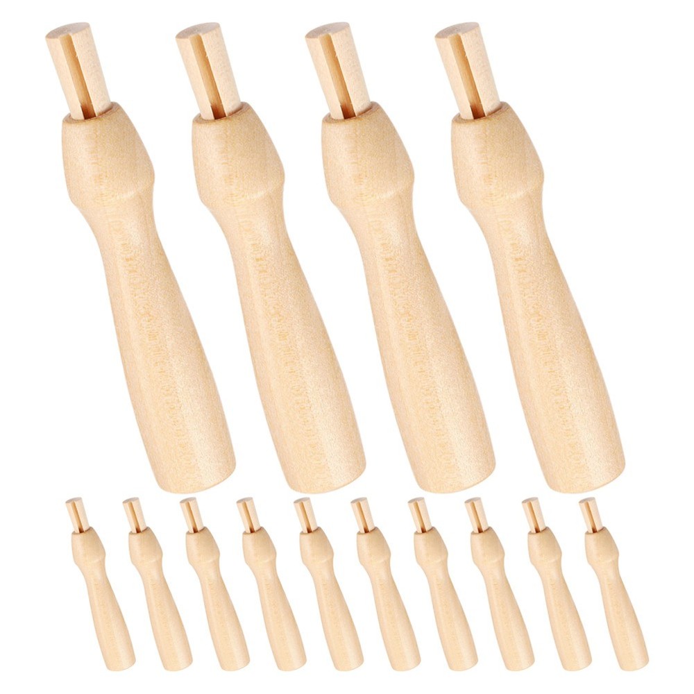 14 Pcs Wool Felting Tool Holder Craft Projects Handle Tools for DIY