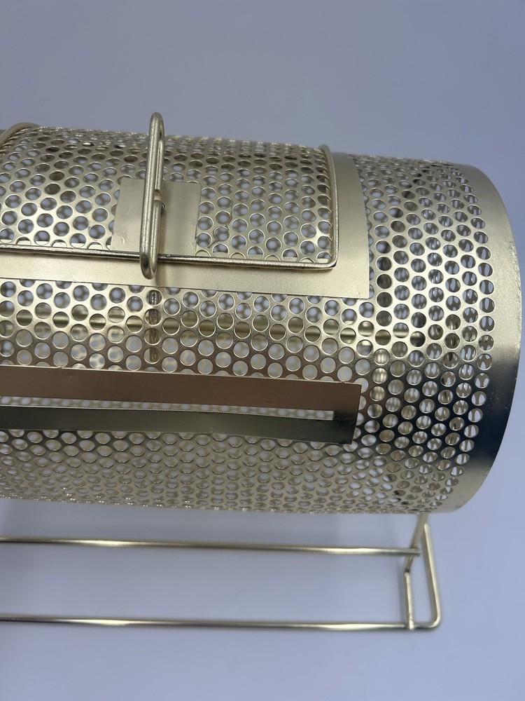 Medium Brass Raffle Ticket Drum - Holds 5000 tickets