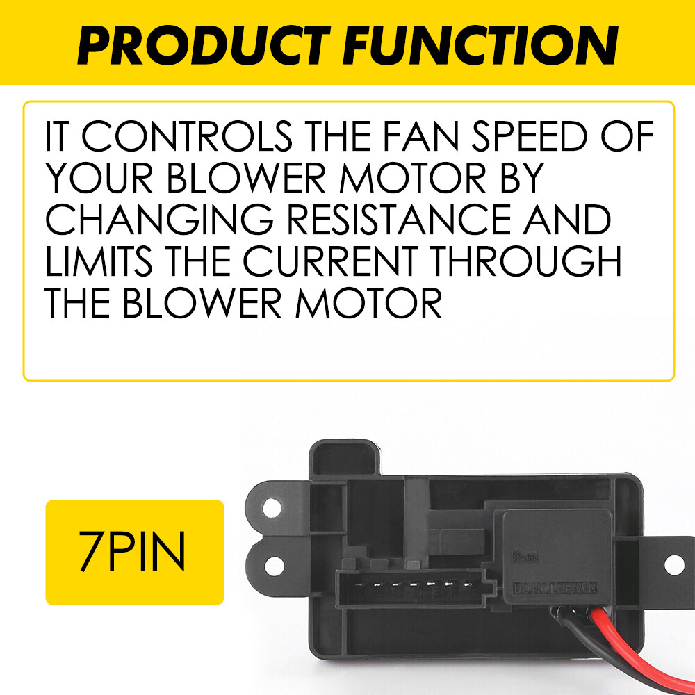 HVAC Heater Blower Motor Resistor Control Module For 2003-2006 Chevy GMC EOA