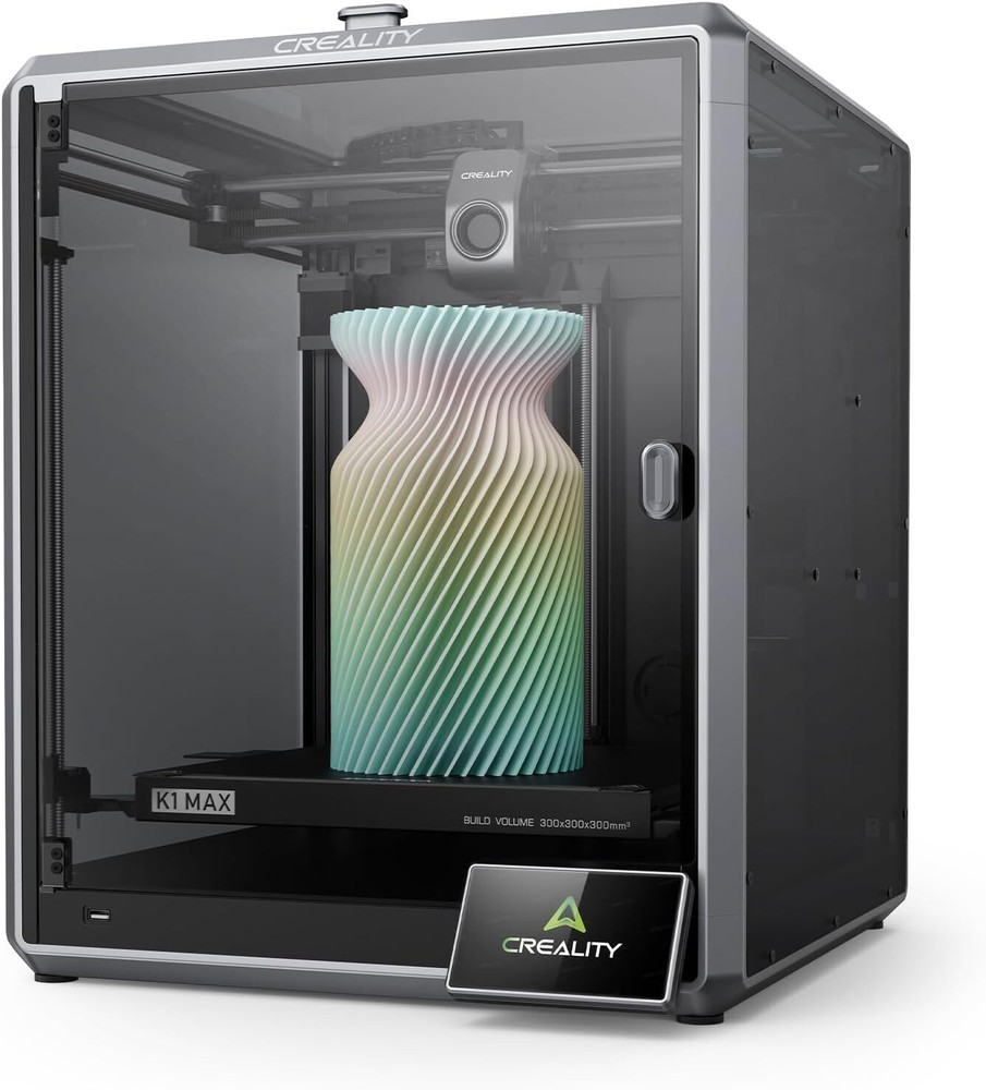 Creality K1 Max 3D Printer, 600mm/s High-Speed w/Auto Leveling Smart AI Function