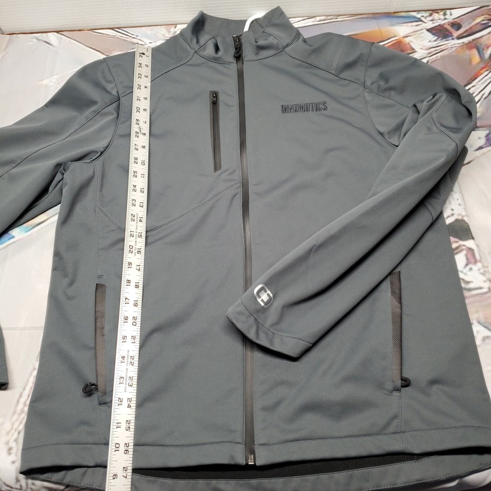 OGIO Endurance Mens Size Large Gray Soft Shell Tech Golf Jacket