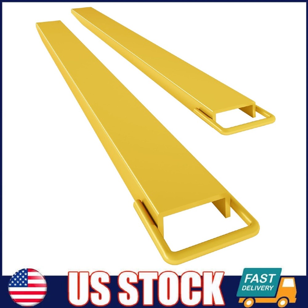 Pallet Forklift Extensions, 84"x4.5" Fork Extensions Heavy Duty Fork Extensions