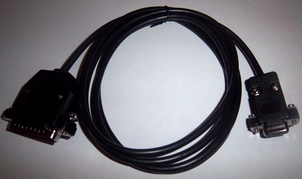 FANUC 16M CNC MODEL - PC SERIAL CNC/DNC DATA CABLE - (TYPE B)
