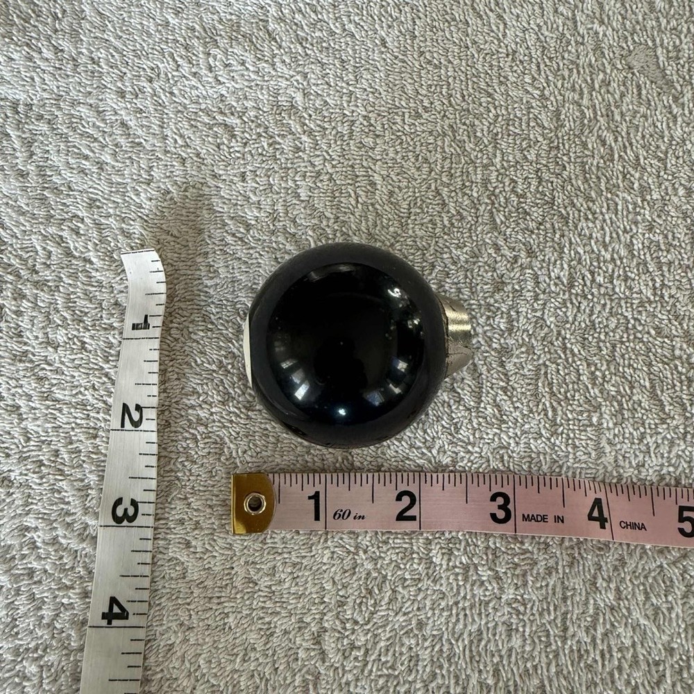 Black and White 8 Ball Shift Knob One Size