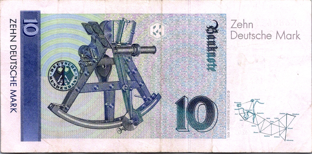 Germany 10 Mark 1993 Pick # 38