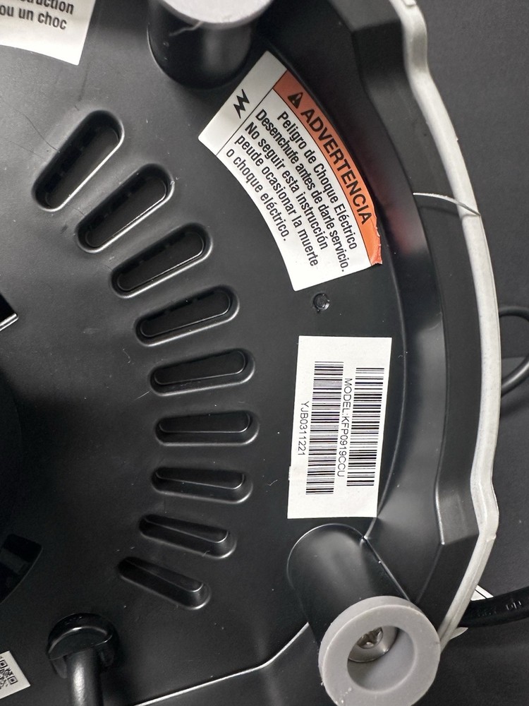 KitchenAid 9 Cup Food Processor | W All Attachments | KFP0919CU | Tested